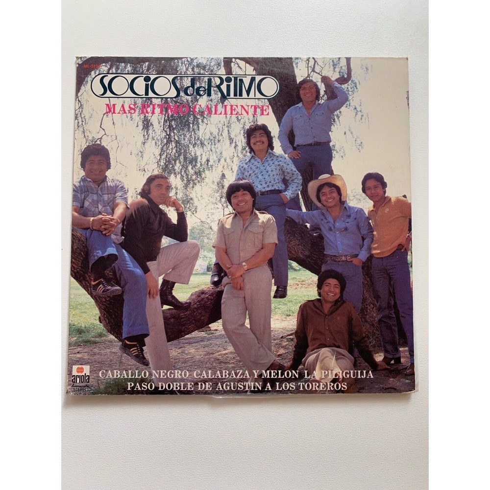 Socios de Ritmo Mas Ritmo Caliente LP 1980 Ariola Records ML-5122 Import VG+